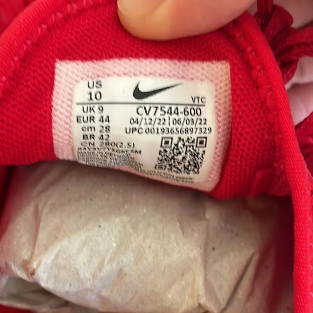 Nike Air Max 270 University Red USA Men Size 10/UK 9/EU 44(CV7544-600)
